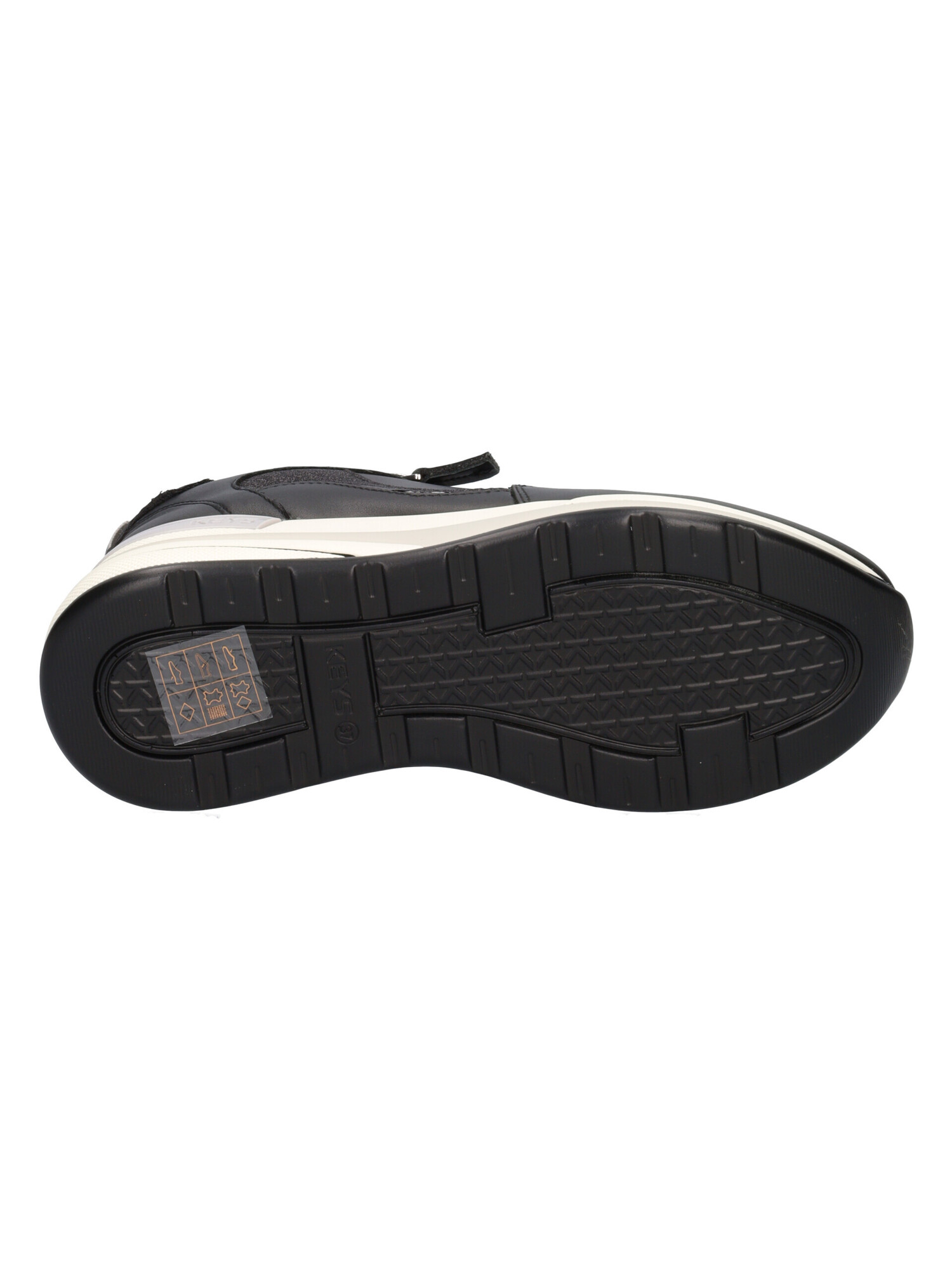 scarpa-casual-con-zeppa-keys-da-donna-nera-d81caf