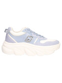 sneaker platform liu jo steffy 01 da donna celeste