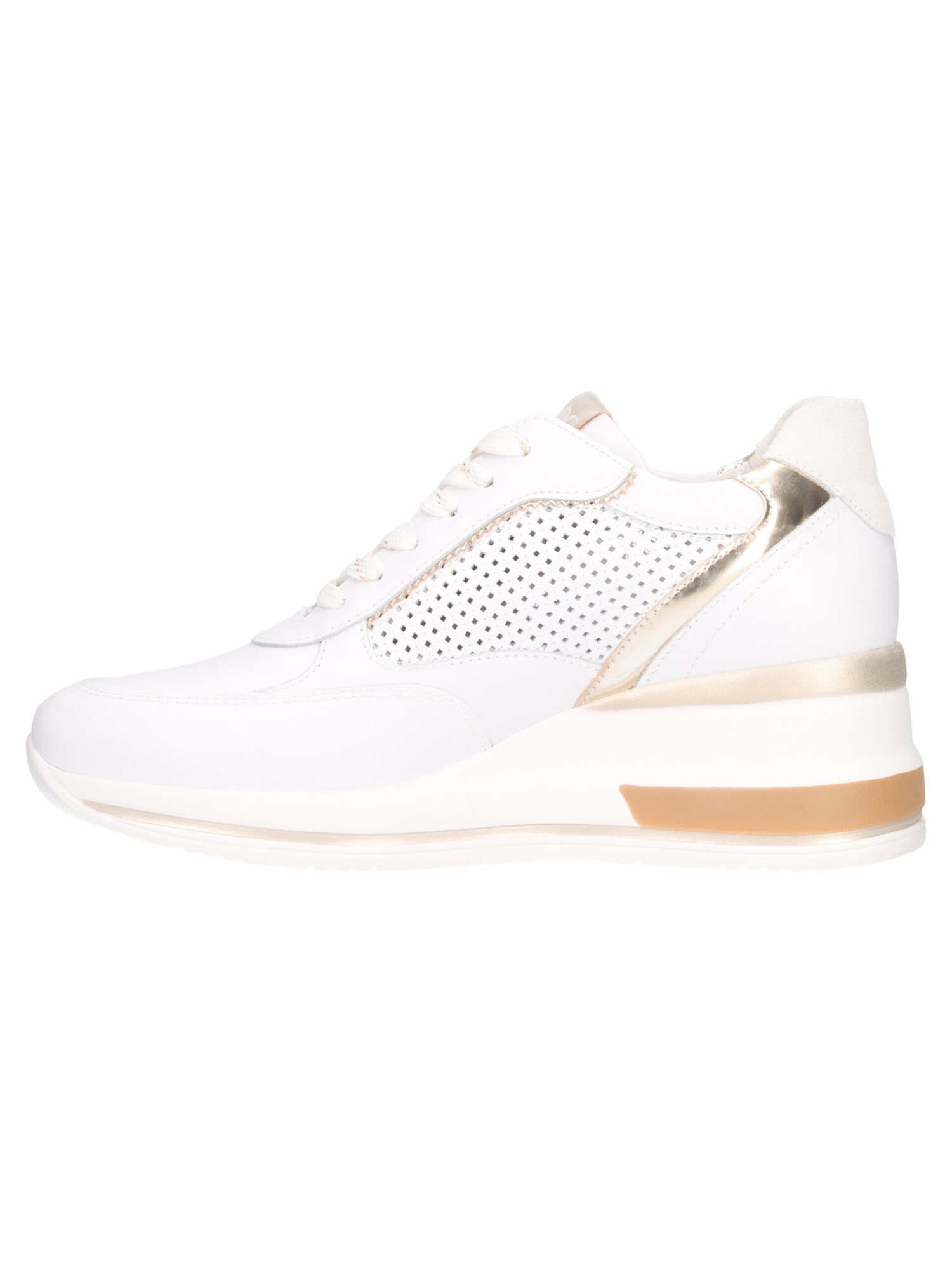 scarpa-casual-con-zeppa-nero-giardini-da-donna-bianca-1613b2