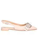 ballerina slingback marina torres da donna nude/beige