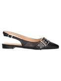 ballerina slingback marina torres da donna nera