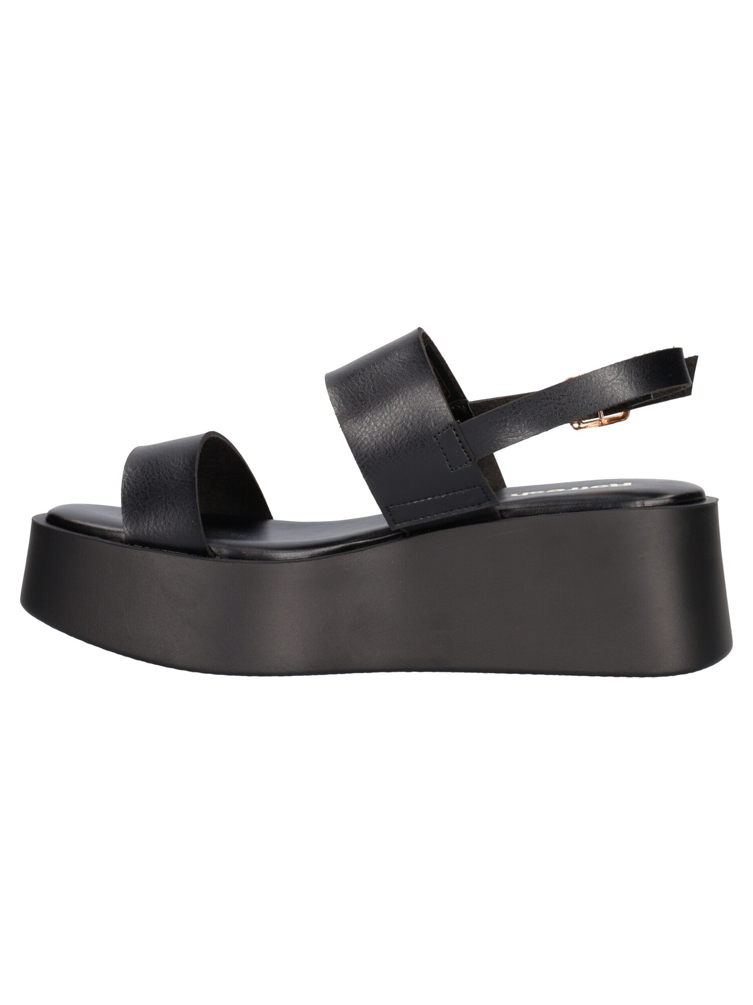 sandalo-zeppa-refresh-vegan-da-donna-nero