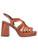sandalo con tacco largo 4us by paciotti da donna cuoio