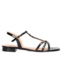 sandalo albano vanity da donna nero