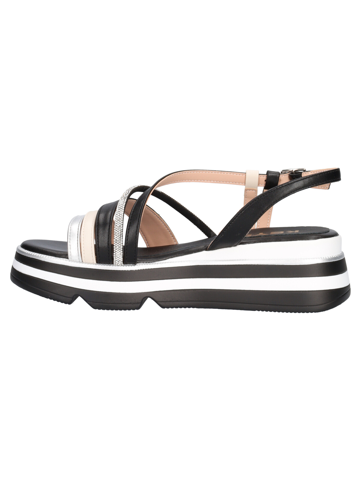 sandalo-con-zeppa-keys-da-donna-nero-2e2edd