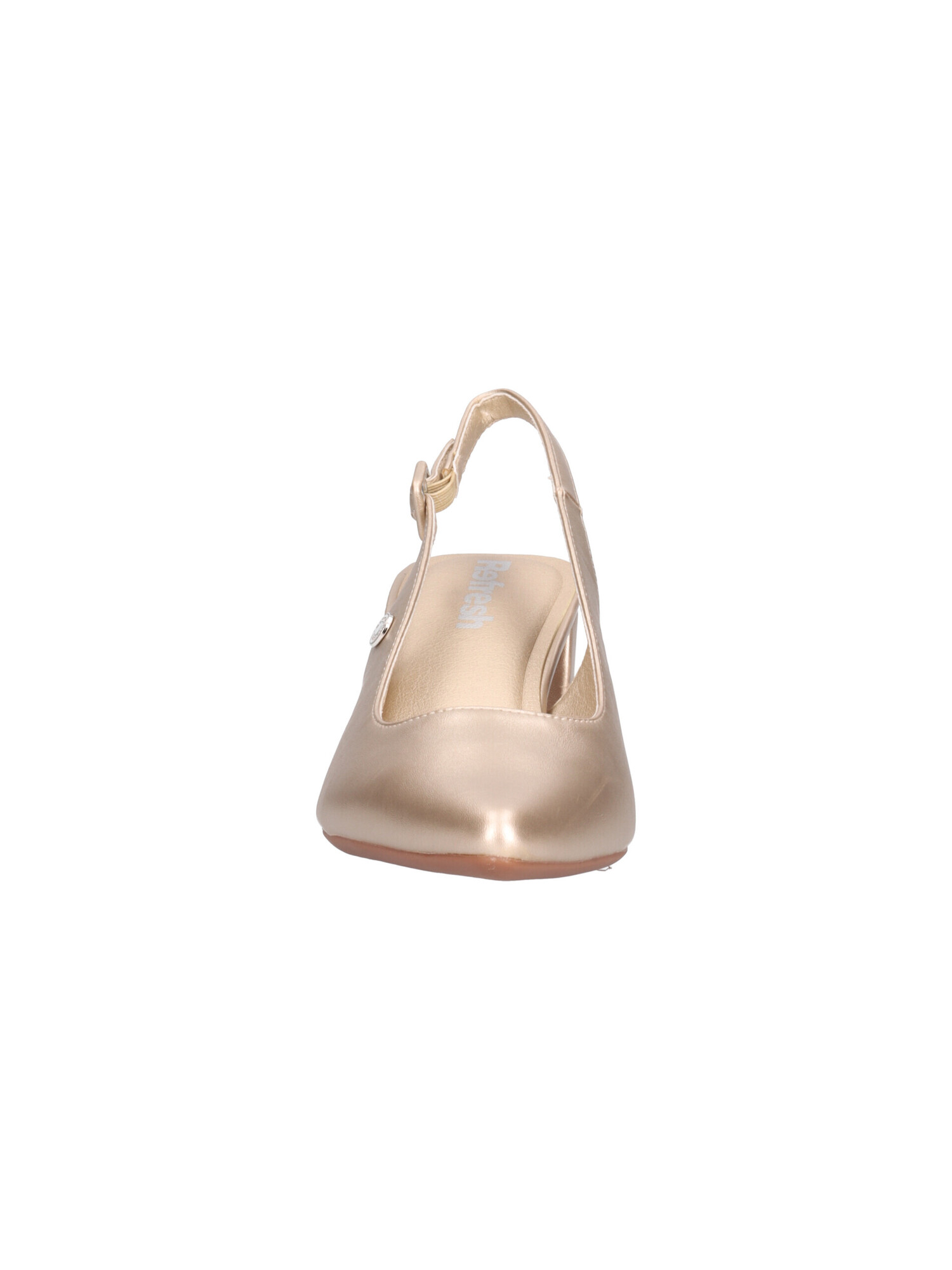 decollete-con-tacco-largo-refresh-vegan-da-donna-oro