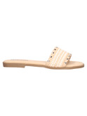sandalo refresh vegan da donna beige