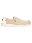 scarpa slip on hey dude mikka braided da uomo beige