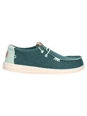scarpa slip on hey dude wally braided da uomo verde