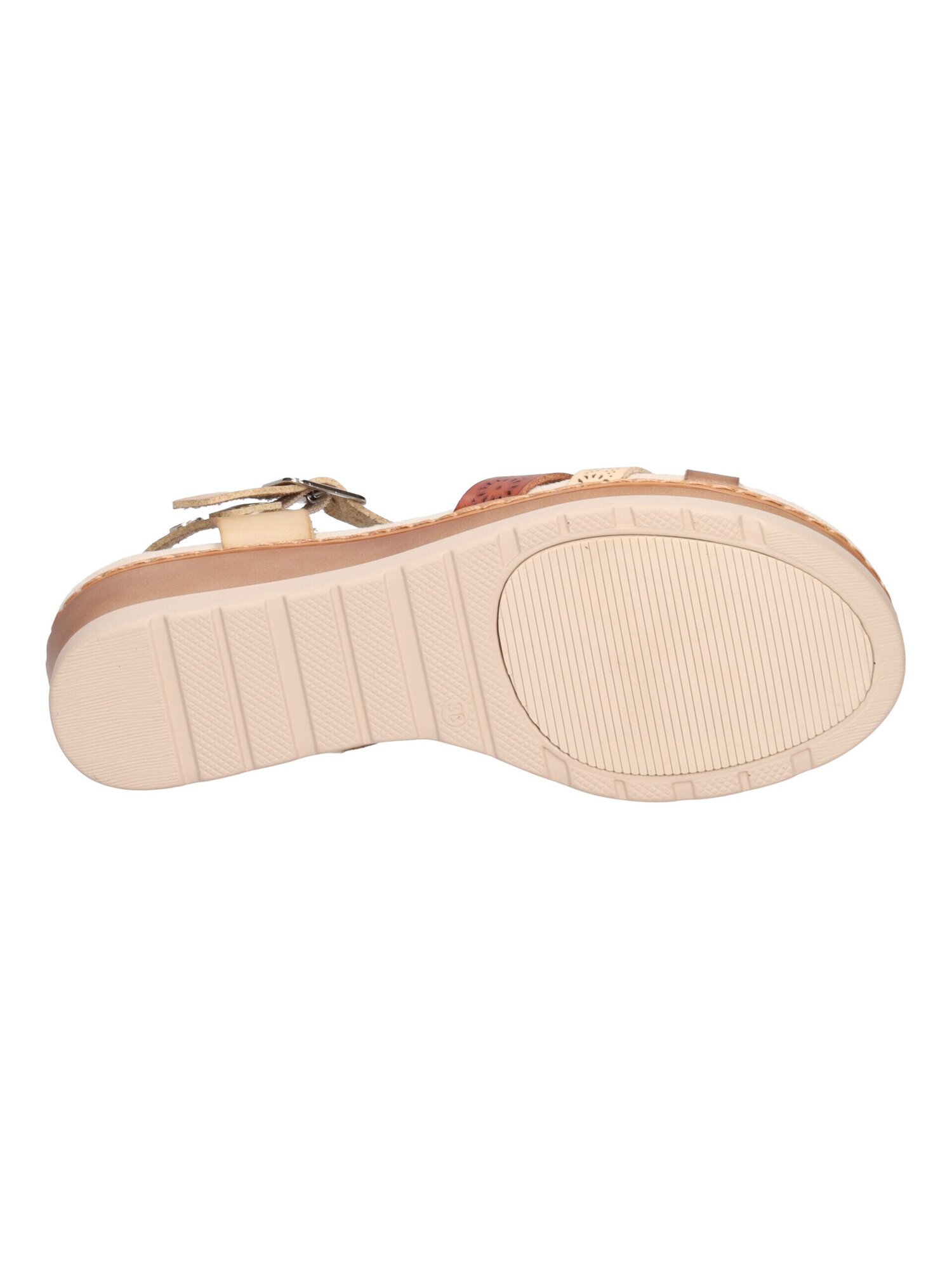 sandalo-con-zeppa-refresh-vegan-da-donna-beige-e-cuoio