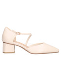 scarpa con tacco largo marco tozzi vegan da donna avorio