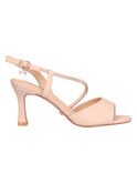 sandalo con tacco largo miabelle da donna nude