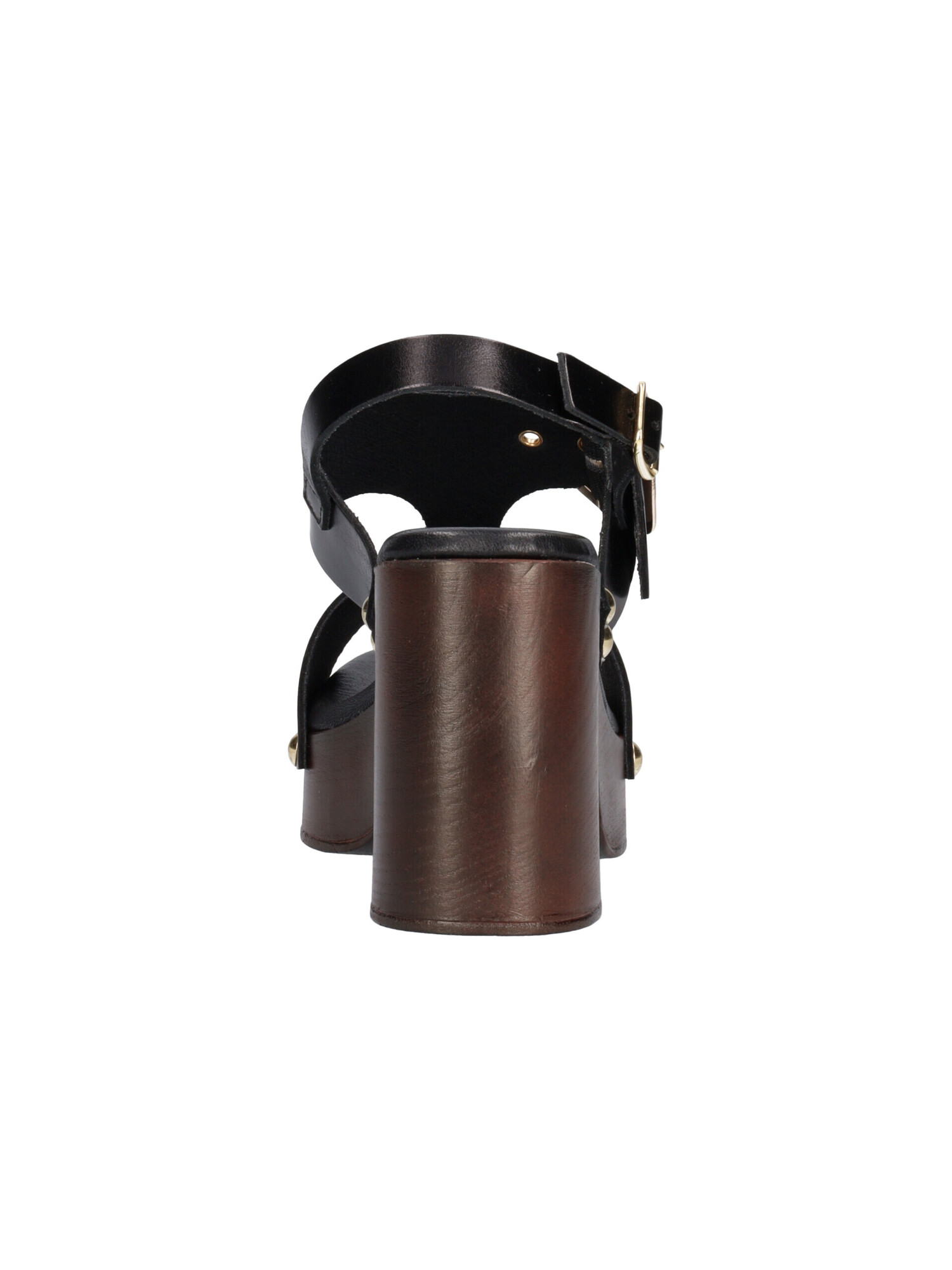 sandalo-con-tacco-largo-carosello-da-donna-nero