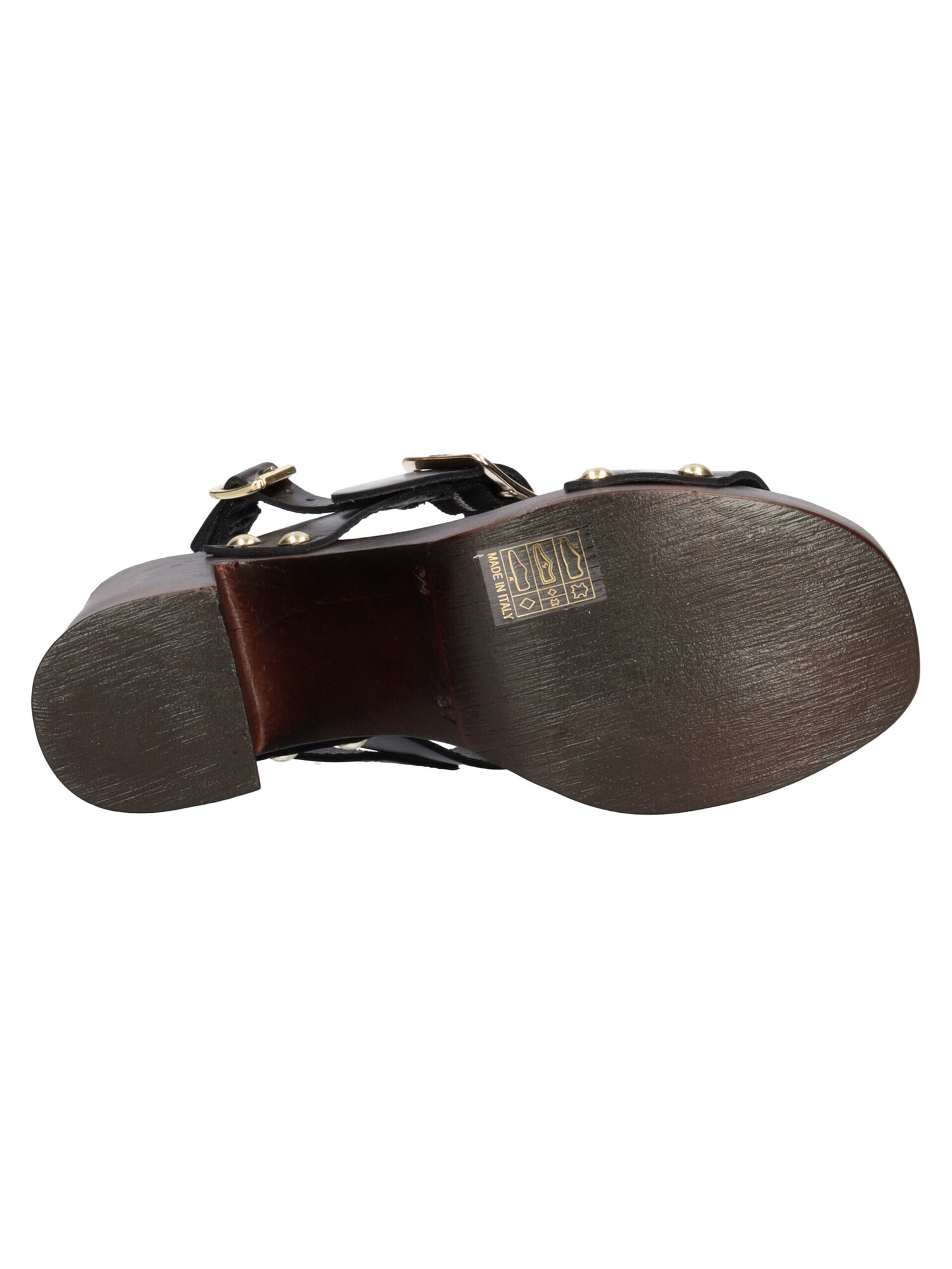 sandalo-con-tacco-largo-carosello-da-donna-nero