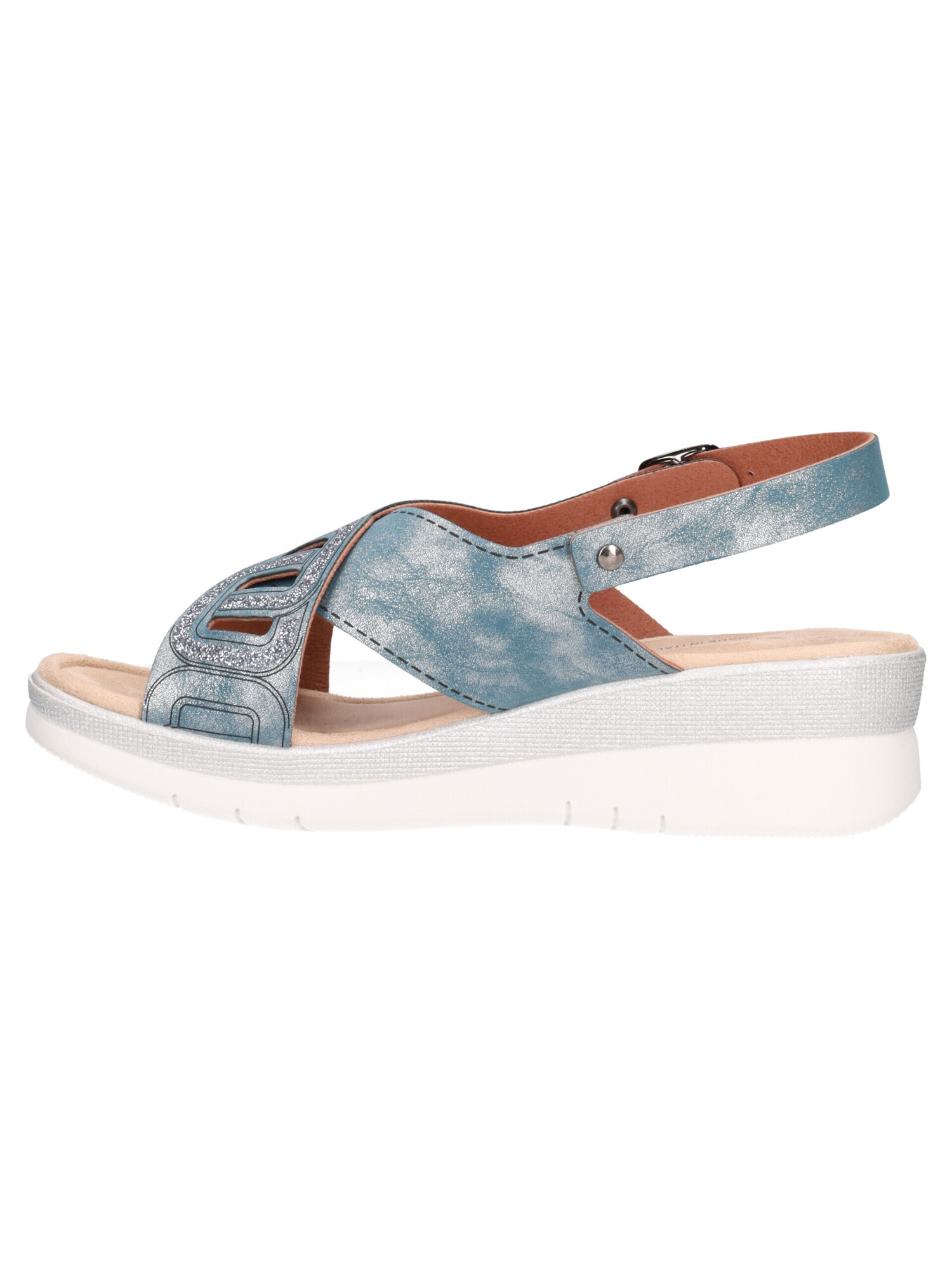 sandalo-con-zeppa-valleverde-da-donna-blu-95e312