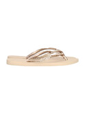 ciabatta infradito havaianas slim da donna beige