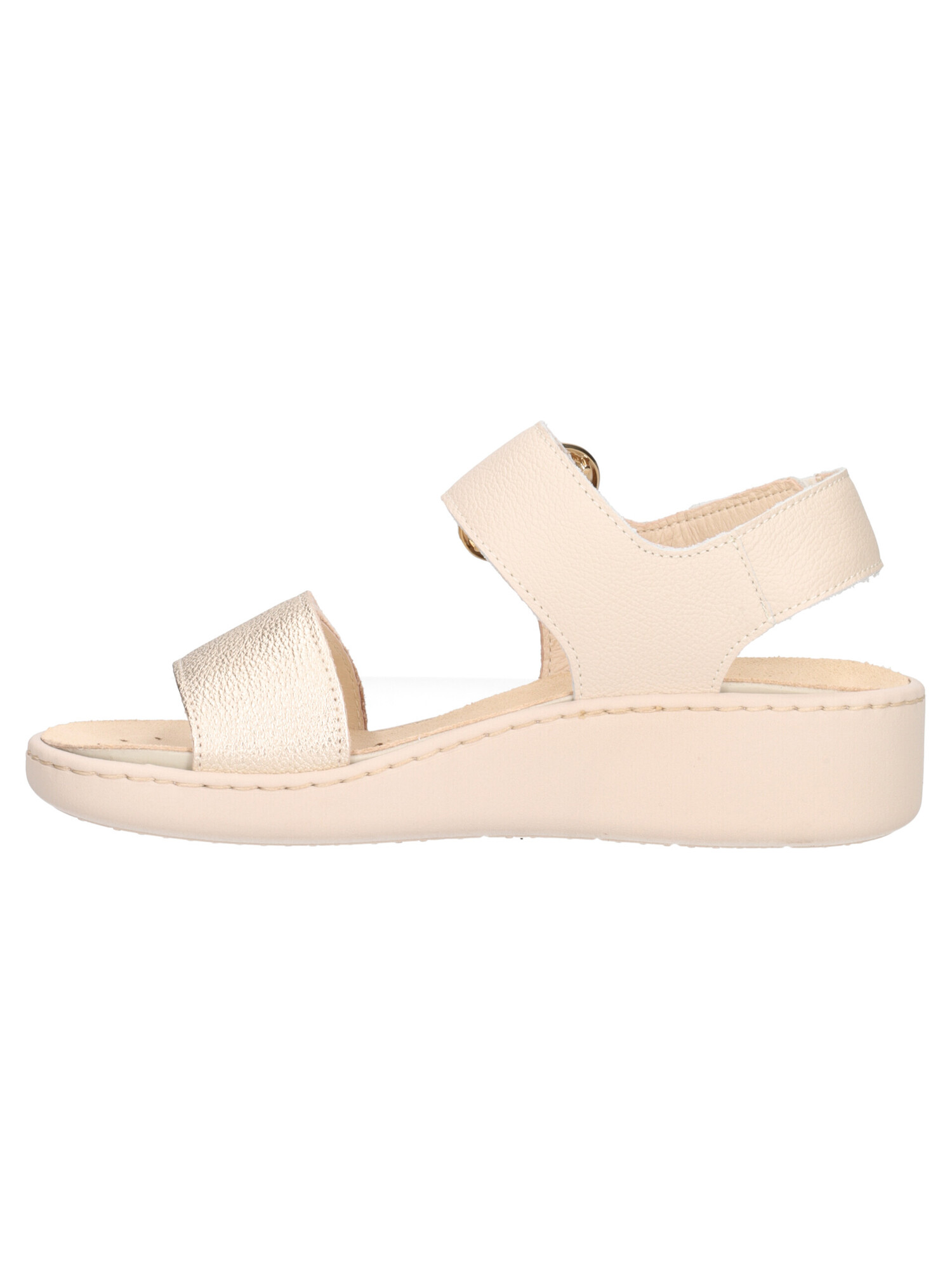 sandalo-con-zeppa-bassa-enval-soft-da-donna-beige-bianco-e-platino