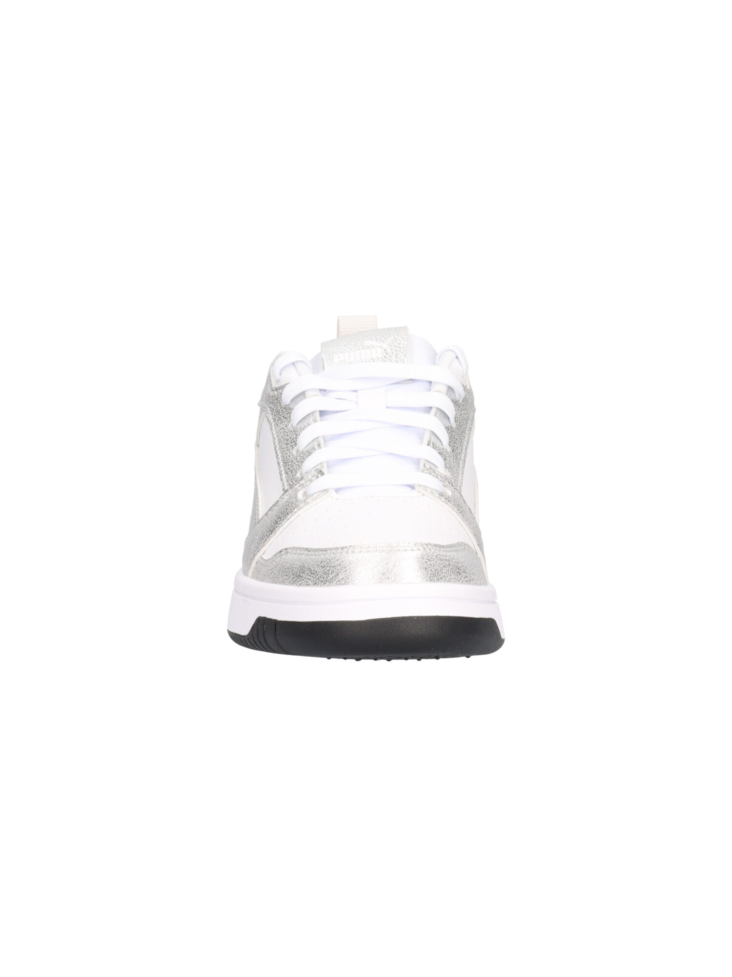 sneaker-puma-rebound-da-donna-argento-e-bianca