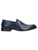 mocassino gianmarco venturi da uomo blu