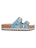 sandalo gold&gold da donna blu