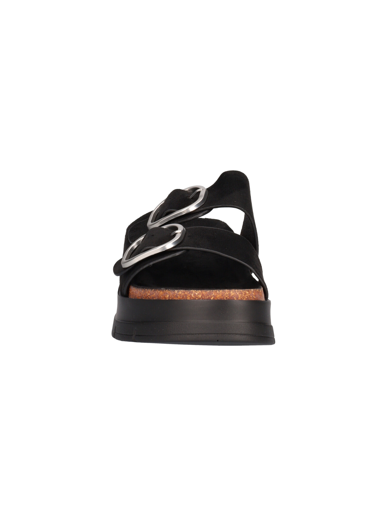 sandalo-con-zeppa-gold-and-gold-da-donna-nero