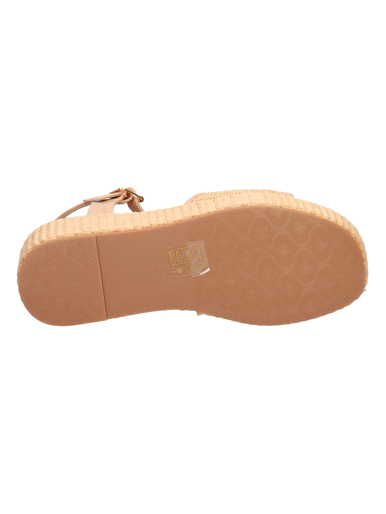 sandalo-con-zeppa-4us-by-paciotti-da-donna-beige-a53f4e