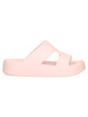 ciabatta platform crocs getaway da donna rosa