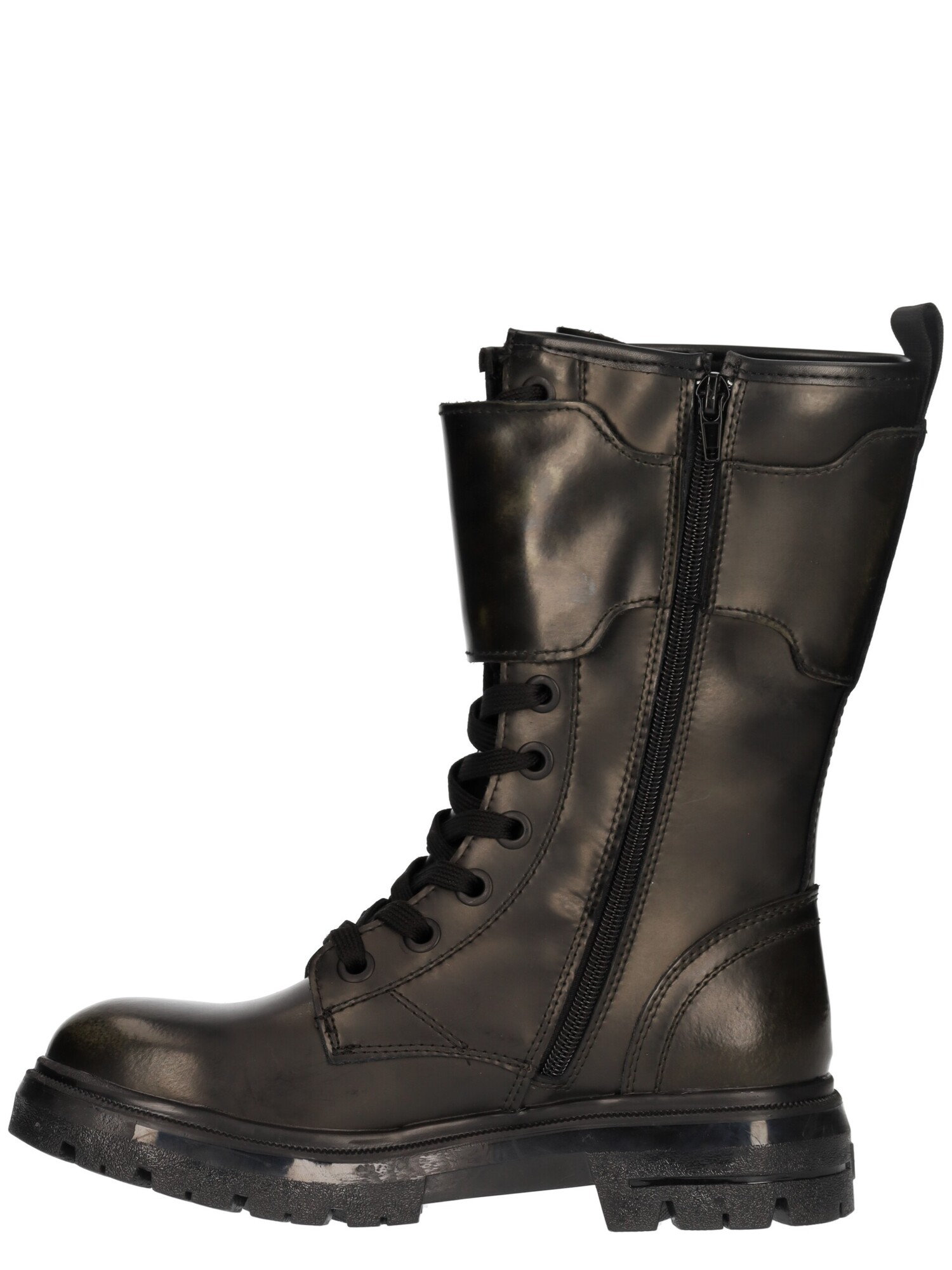 stivale-stringato-wrangler-clash-combat-da-donna-nero