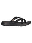 ciabatta-infradito-skechers-go-walk-da-donna-nera
