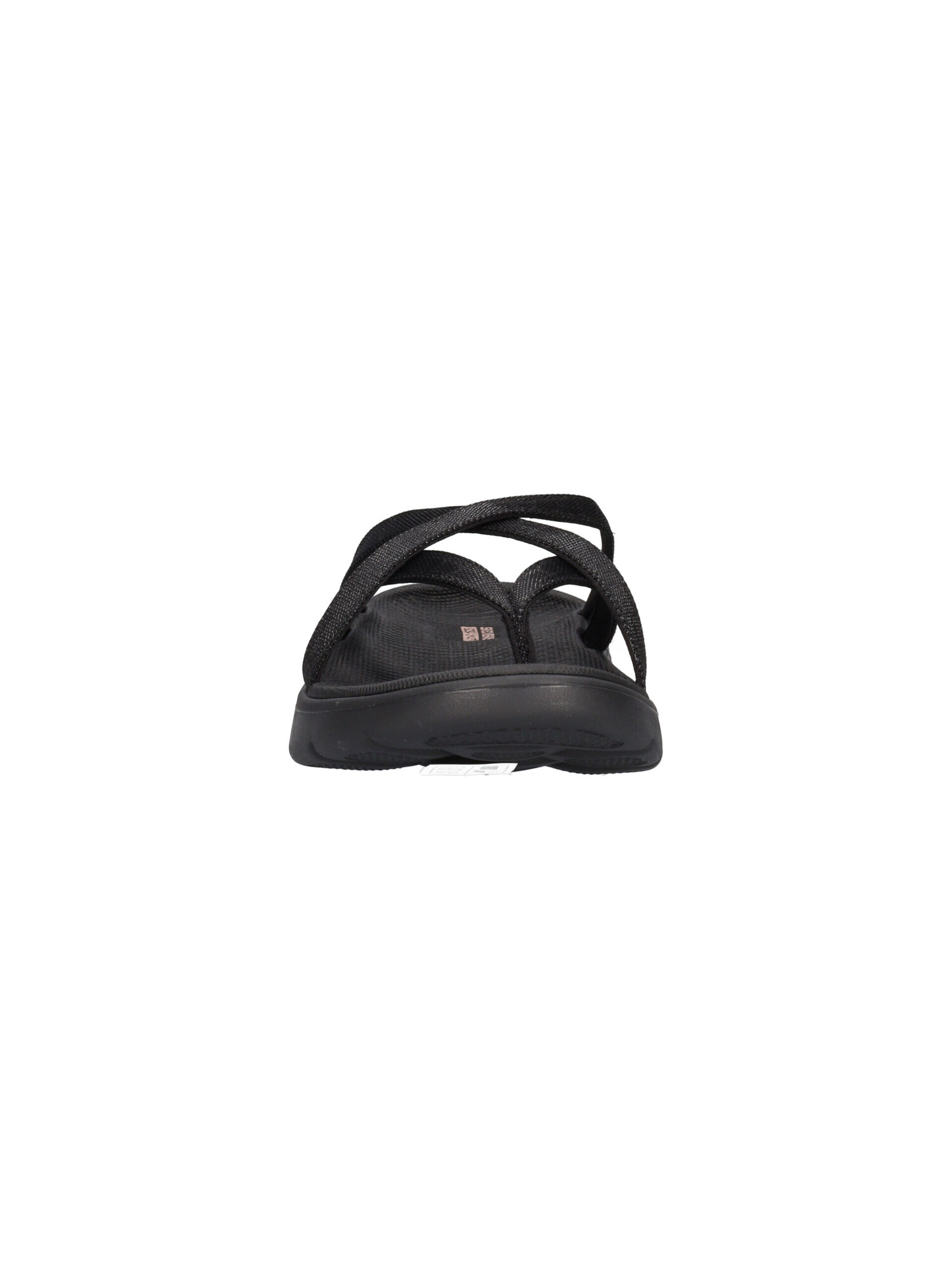 ciabatta-infradito-skechers-go-walk-da-donna-nera