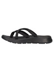 ciabatta-infradito-skechers-go-walk-da-donna-nera