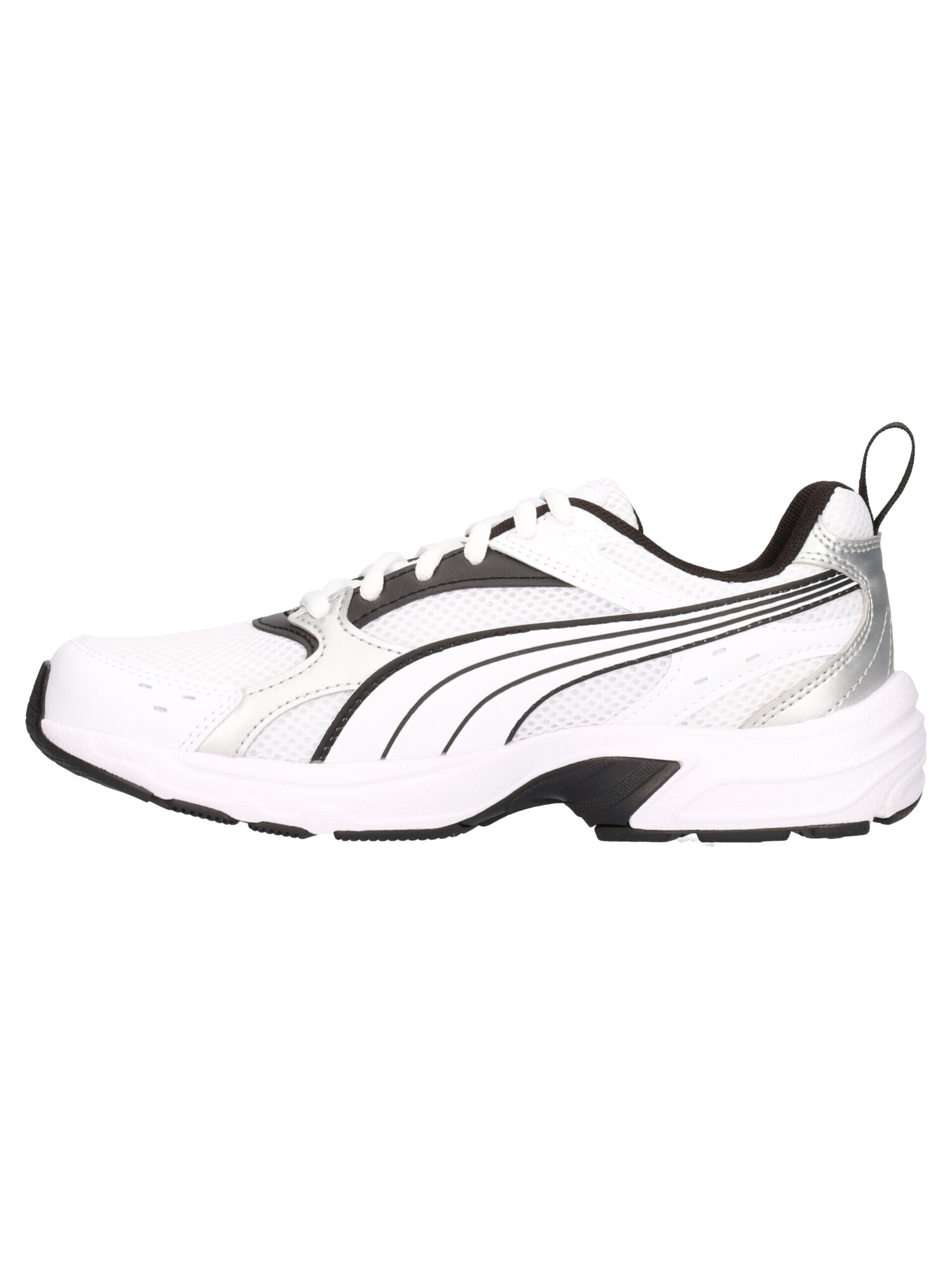 sneaker-puma-milenio-da-bambino-bianca-e-nera