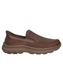mocassino skechers slip-ins da uomo marrone