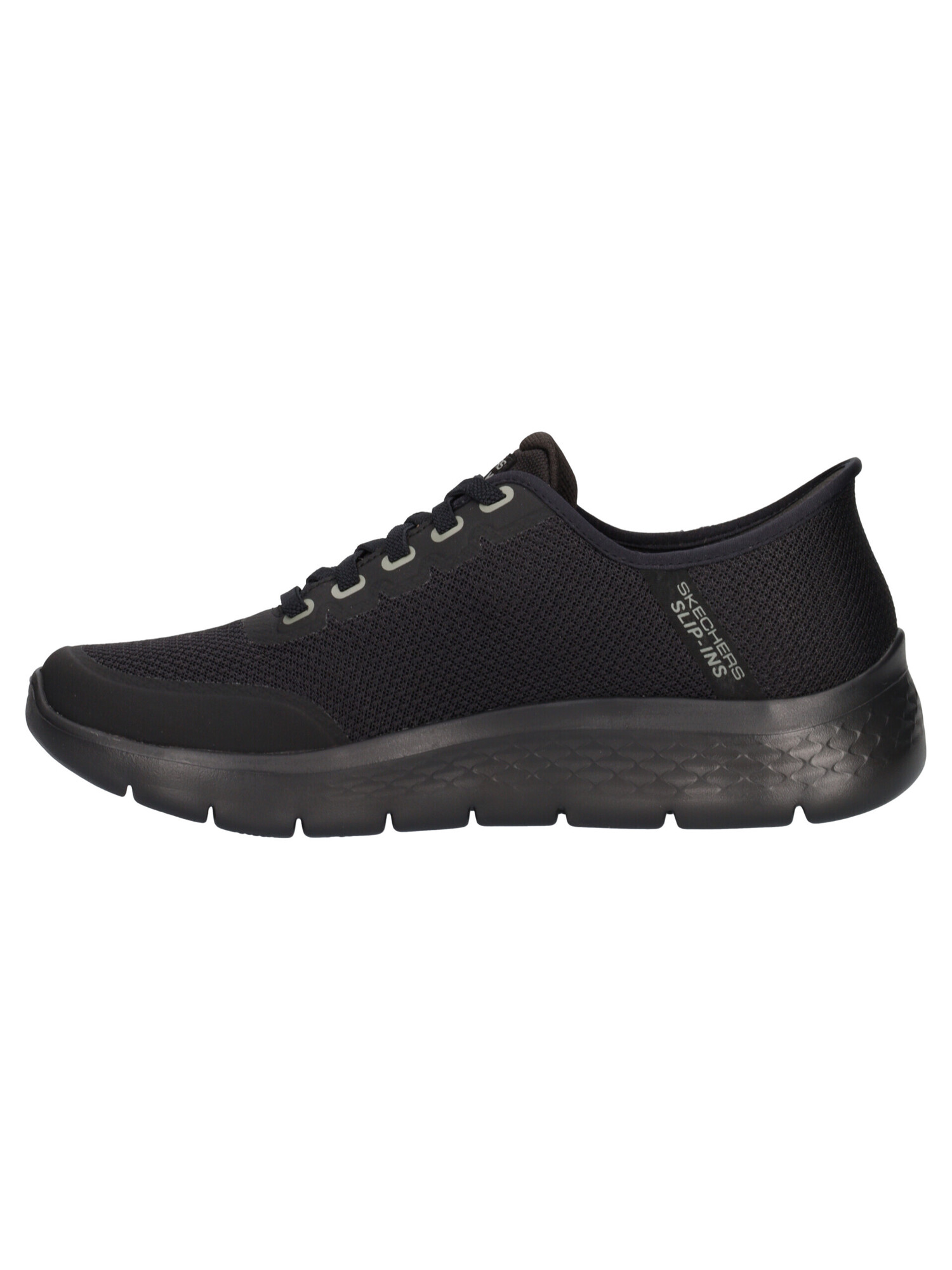 sneaker-skechers-slip-ins-go-walk-vegan-da-uomo-nera-ed90b1