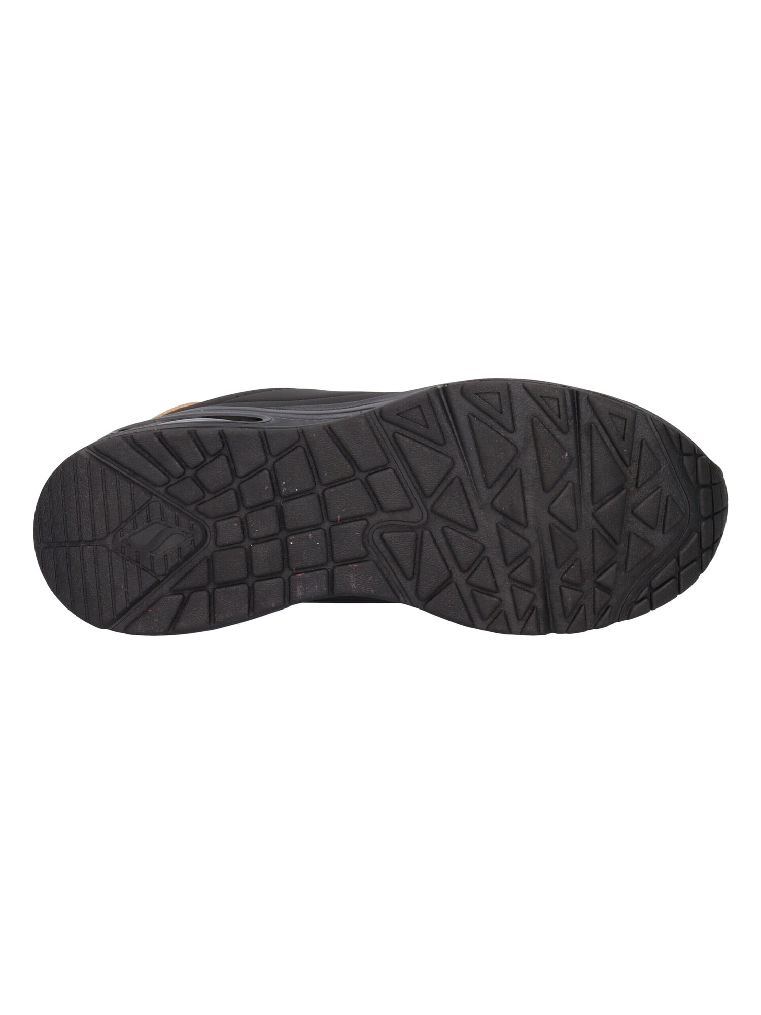 sneaker-con-zeppa-skechers-uno-air-cooled-da-donna-nera-4b4508