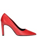 decollete tacco fino liviana da donna rosso