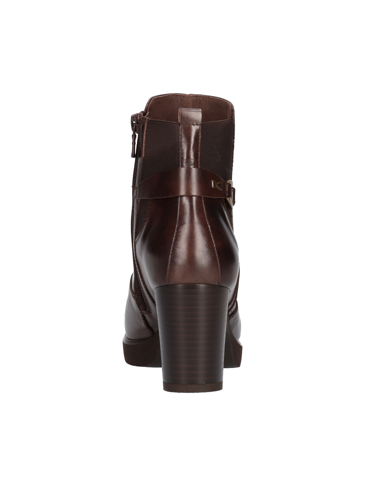 stivaletto-con-tacco-largo-nero-giardini-da-donna-marrone-b60114