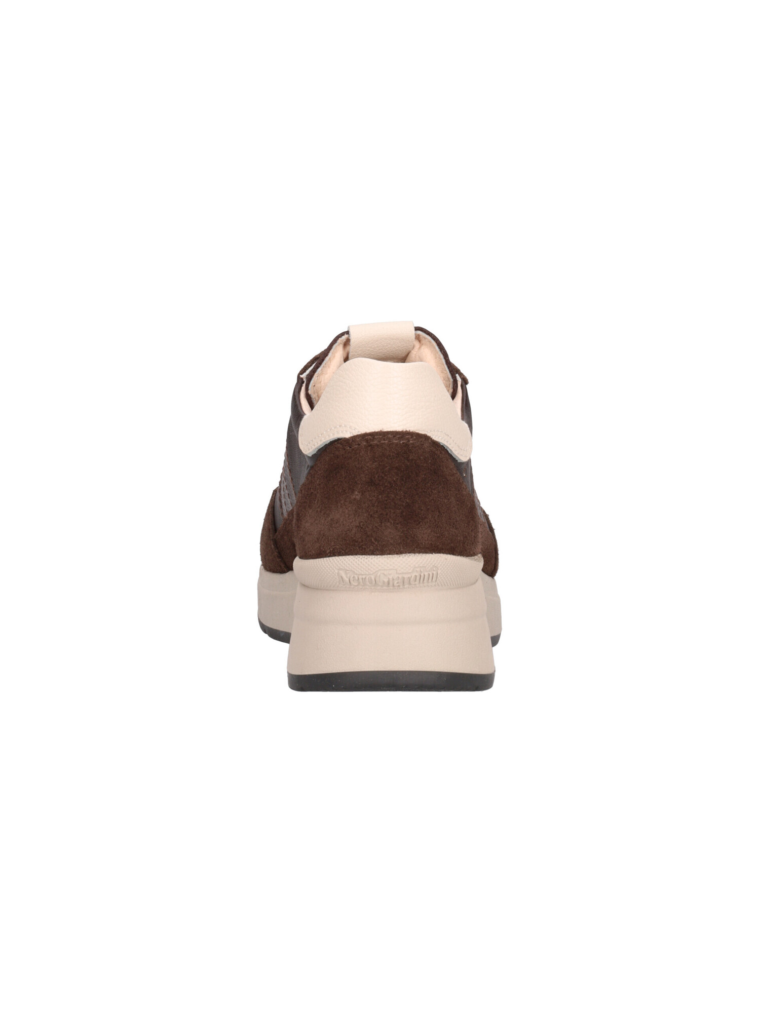 sneaker-con-zeppa-nero-giardini-da-donna-testa-di-moro