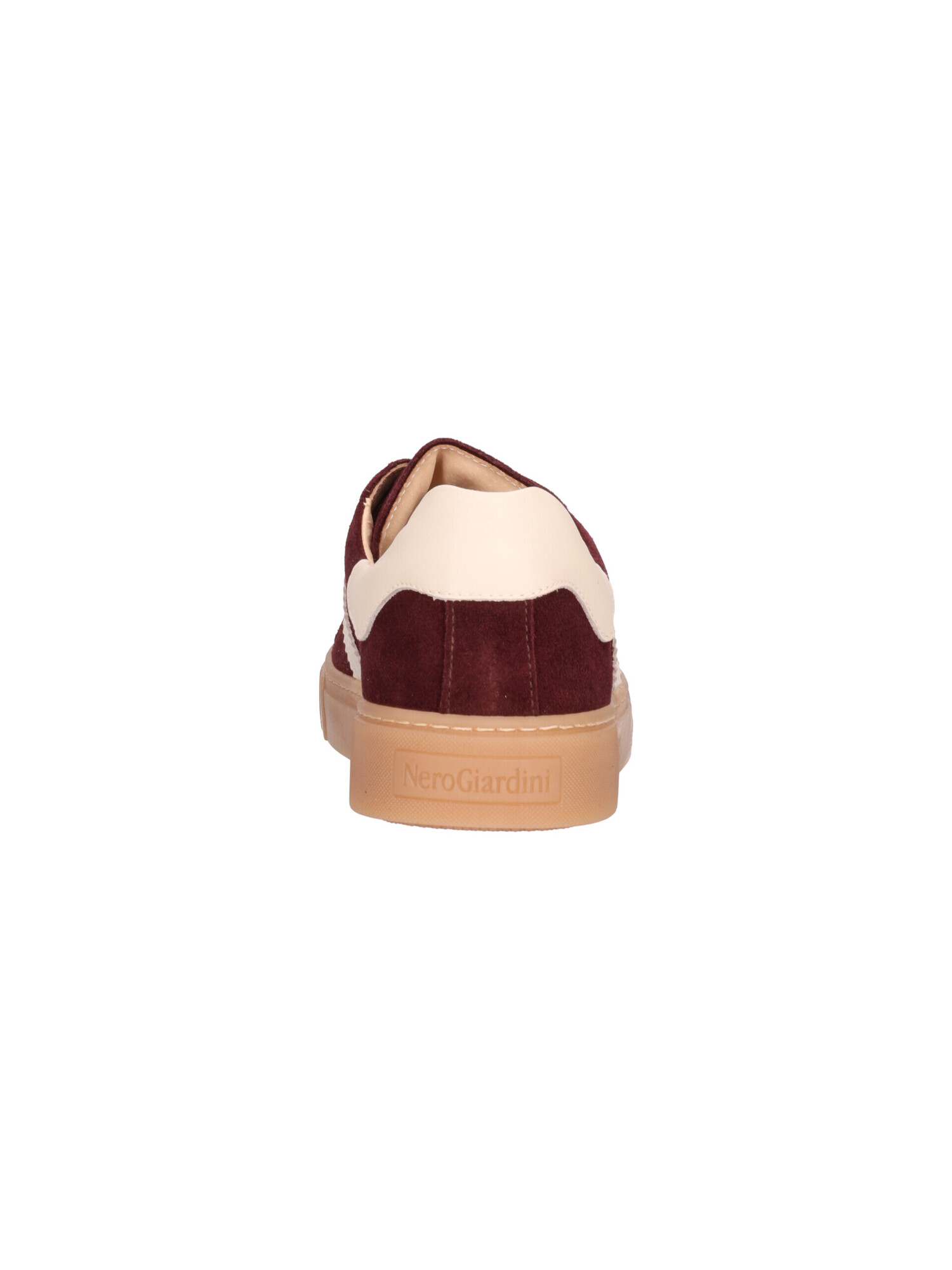 sneaker-nero-giardini-da-donna-bordeaux