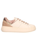 sneaker platform nero giardini da donna avorio