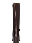 stivale-con-tacco-basso-nero-giardini-da-donna-marrone