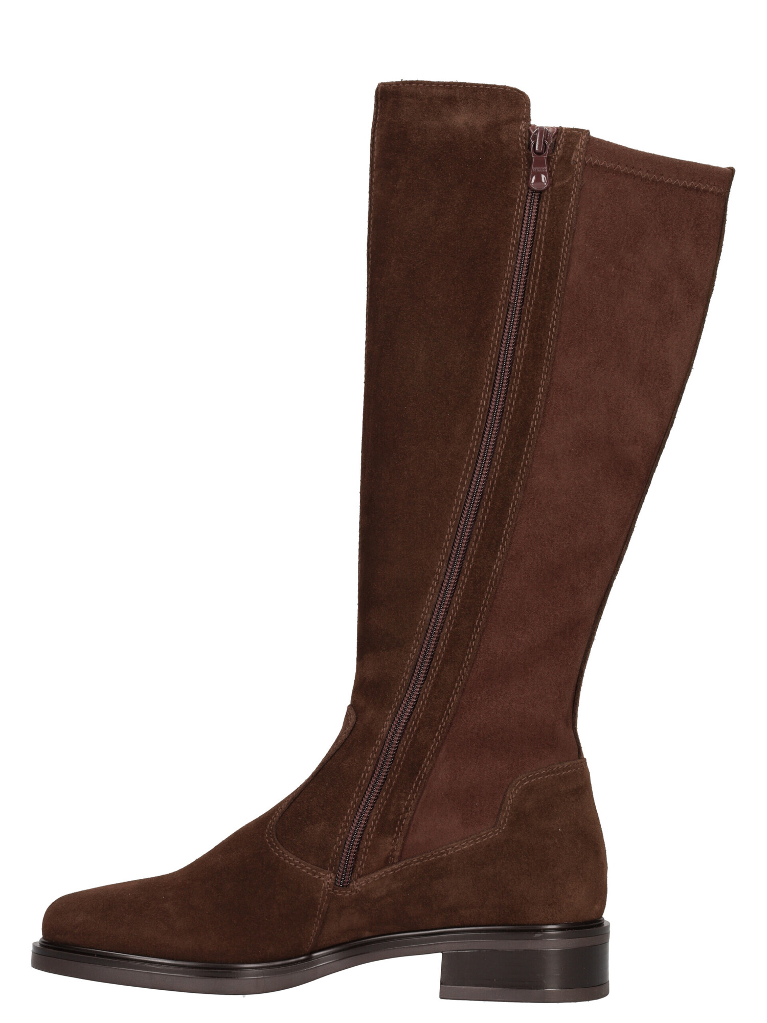 stivale-con-tacco-basso-nero-giardini-da-donna-testa-di-moro-00f247