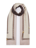 foulard liu jo da donna rosa