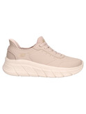 sneaker skechers bobs slip-ins da donna taupe