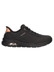 sneaker-skechers-slip-ins-archfit-da-donna-nera