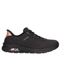 sneaker skechers slip-ins archfit da donna nera
