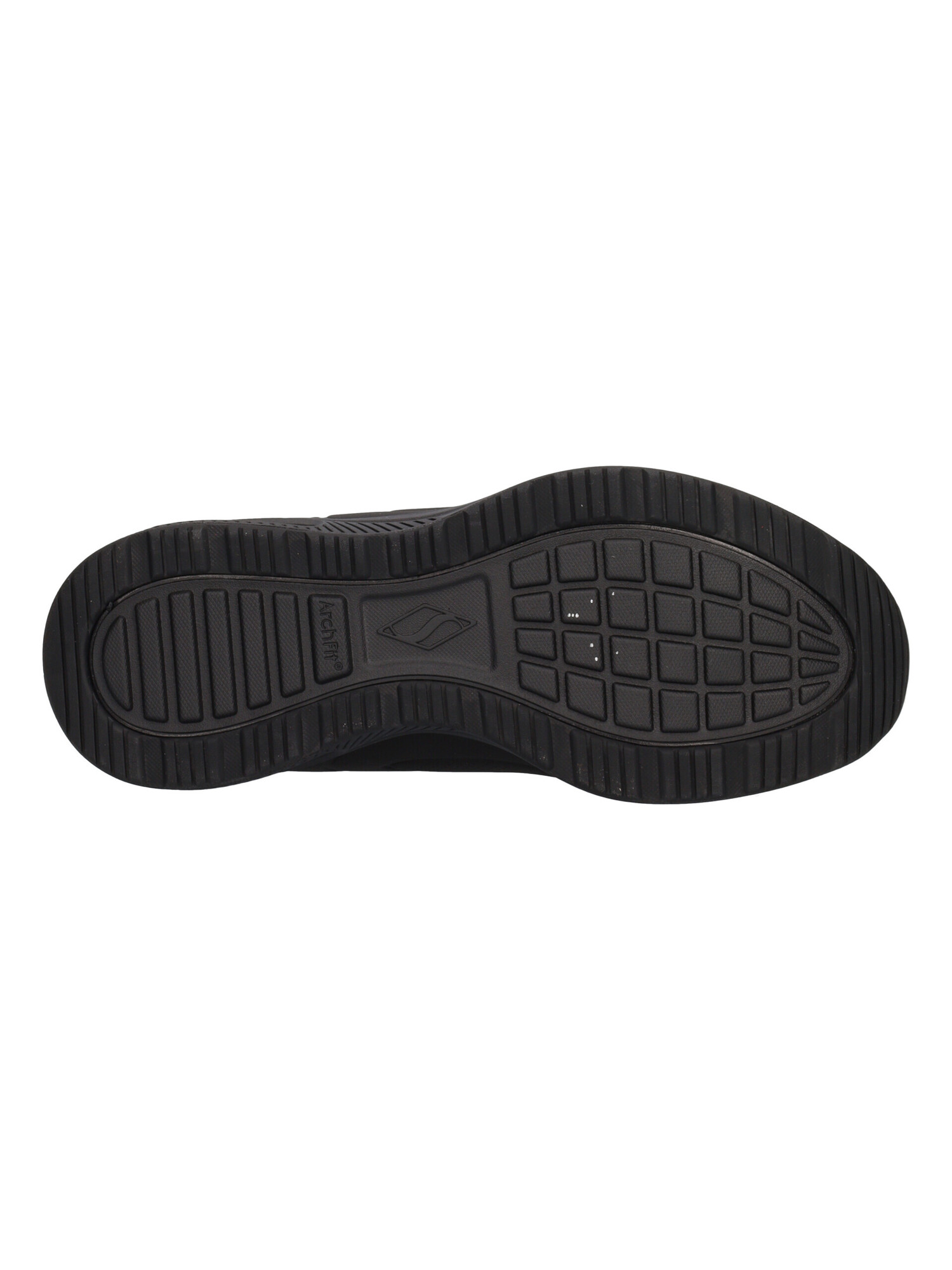sneaker-skechers-slip-ins-archfit-da-donna-nera