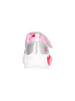 sneaker-skechers-heart-lights-da-bambina-argento