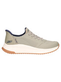 sneaker skechers bobs slip-ins da uomo verde