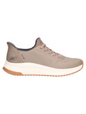 sneaker skechers bobs slip-ins da uomo taupe